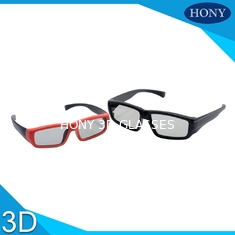 Plastic Circular Polariztion 3D Glasses For Passive Cinema Used Kids Use