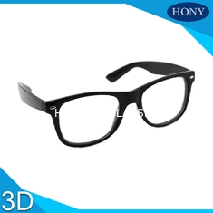 PC Plastic Frame Material Linear Polarized Glasses For 3D 4D Imax Cinema